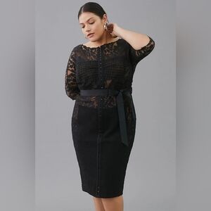 Anthropologie Beguile by Byron Lars Carissima Sheath Dress Size 22W